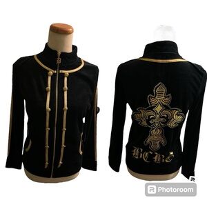 BCBGMAXAZRIA velour top